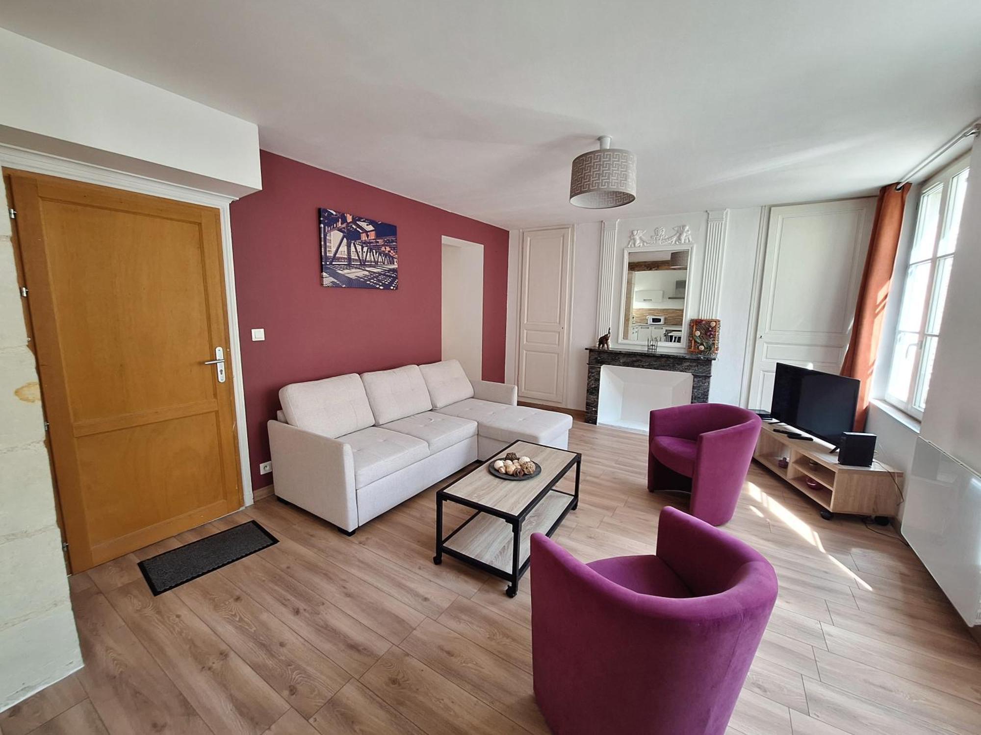 Bel Appartement 50M2 En Plein Centre De Saumur Eksteriør billede